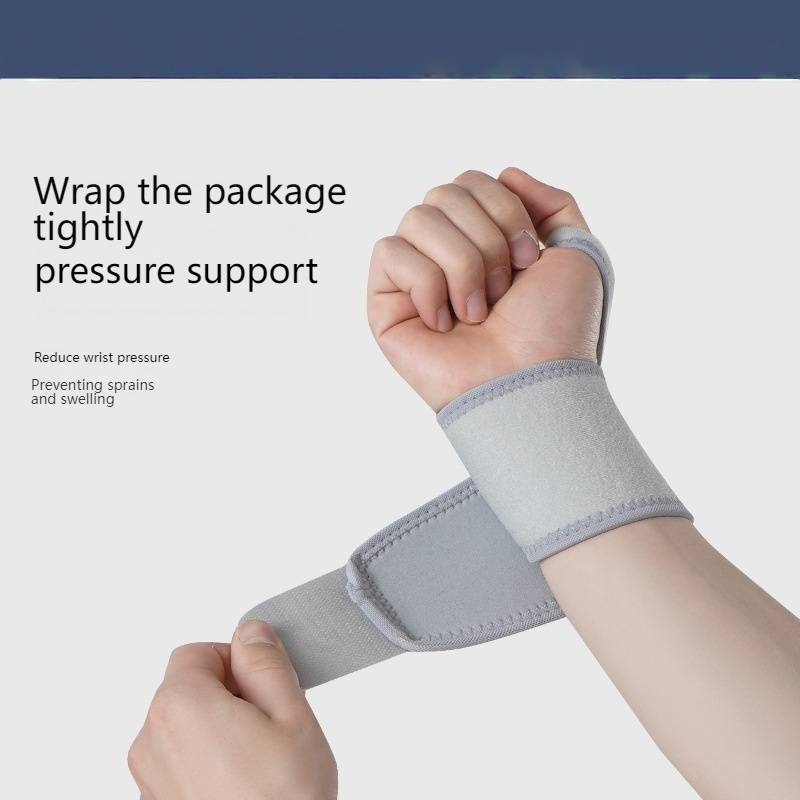 Attelle de poignet réglable pour hommes et femmes – Bandage de compression respirant pour la gym, le badminton, le tennis et la récupération après blessure_voghion.com