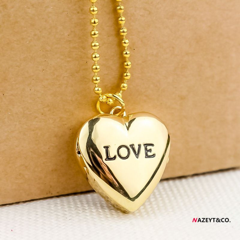 Collana per studenti delle scuole elementari, pendente per bambina dell'asilo, con cuore, semplice, al quarzo, elettronica_voghion.com
