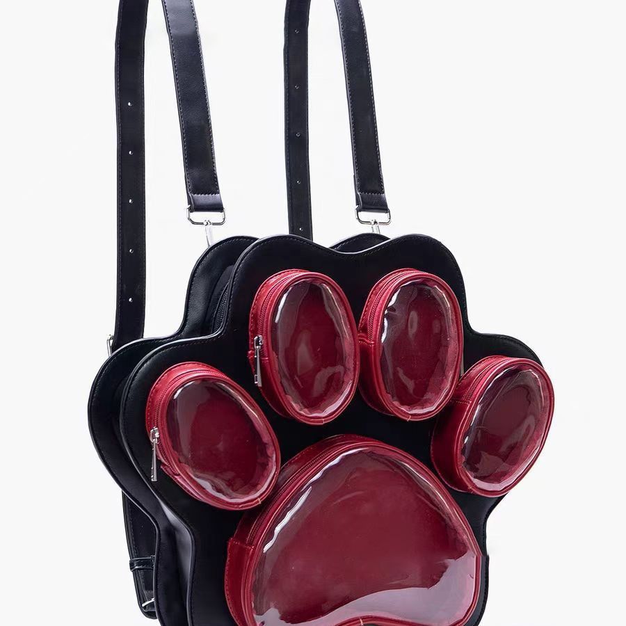 2025 Noua geantă multistrat pentru durere cu labă de pisică, drăguță, pentru fete, geantă la modă_voghion.com