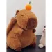 Lovely Capybara Plush Backpack Kawaii Fashion Plushie Fur Children's Shoulder Bag Mini Knapsack Bags Gift For Girlfriend_voghion.com