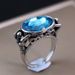 Jewelry Devil's Eye Handicraft Men's Dominant Trendy Open Zinc Alloy Hip Hop Ring_voghion.com