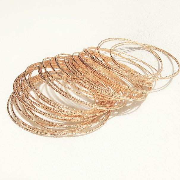 Lot de 30/50 bracelets multi-boucles ultra-fins style gypsophile bohème hip-hop indien_voghion.com