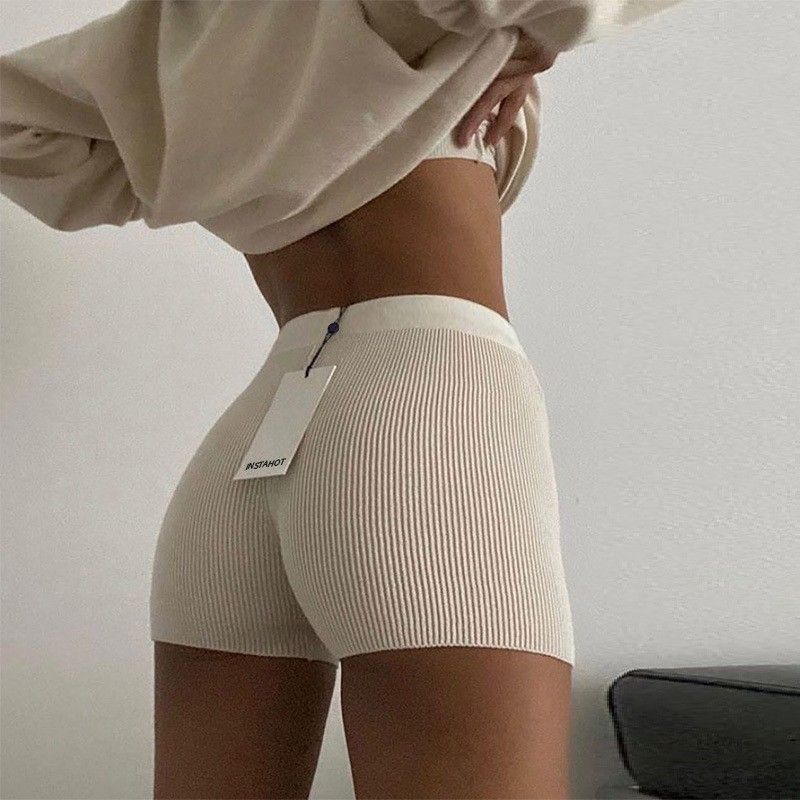 Comfortable Large-Size Women's Shorts for Fitness and Casual Wear_voghion.com