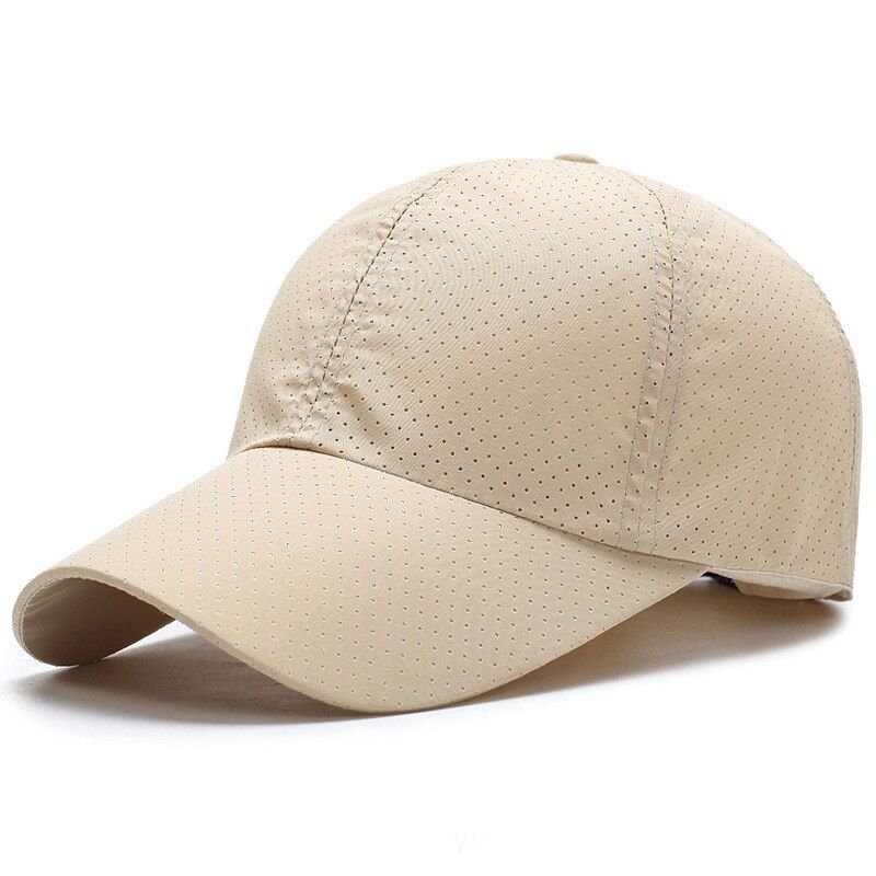 Hoed Heren Lente Zomer Effen Kleur Mesh Pet Baseballpet Dames Herfst Koreaanse Editie Zonnebrand Hoed Mesh Ademend Geplooid_voghion.com