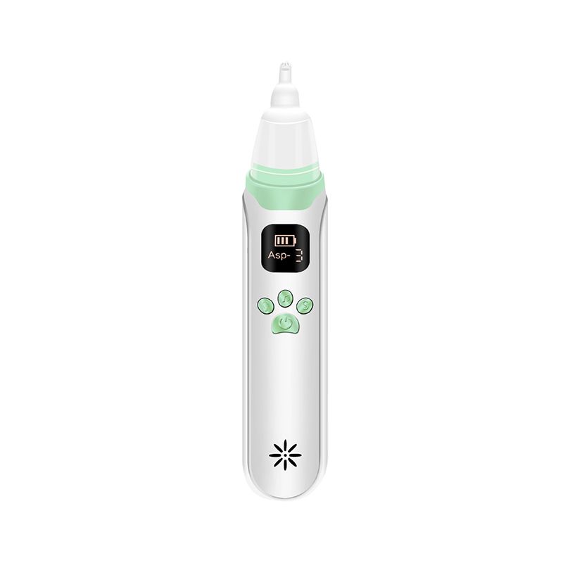 Baby Großer Durchfluss Elektrischer Nasensauger, Sucker Baby, Nasenreiniger für Kleinkinder mit 3 Saugstufen, Beruhigend_voghion.com