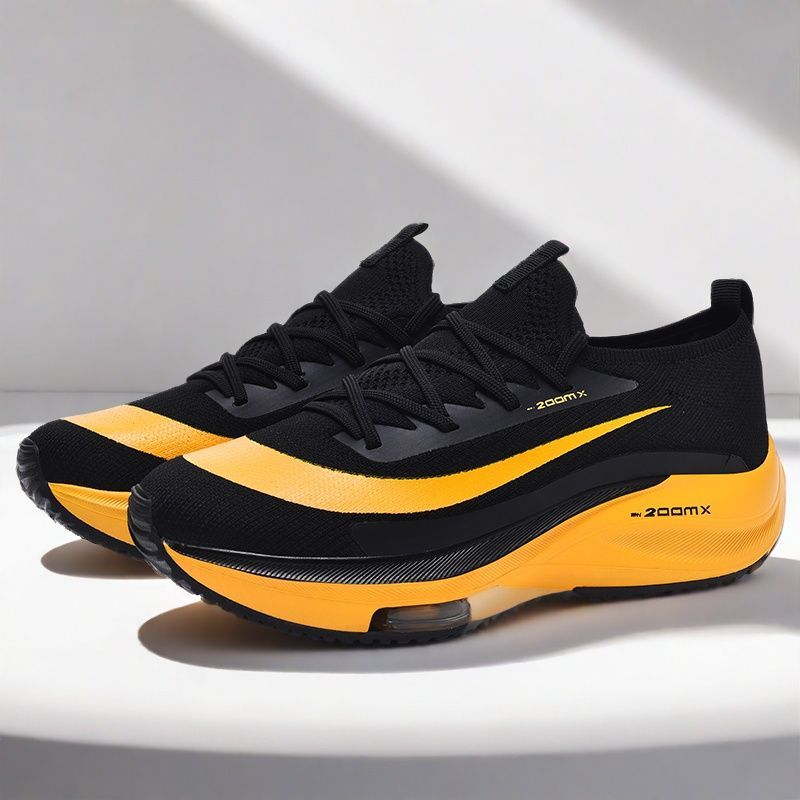 Carbon Board Breathable Ultra Light Air Cushion, Suitable For Men And Women, Marathon, Mesh, Casual Shock-absorbing,_voghion.com