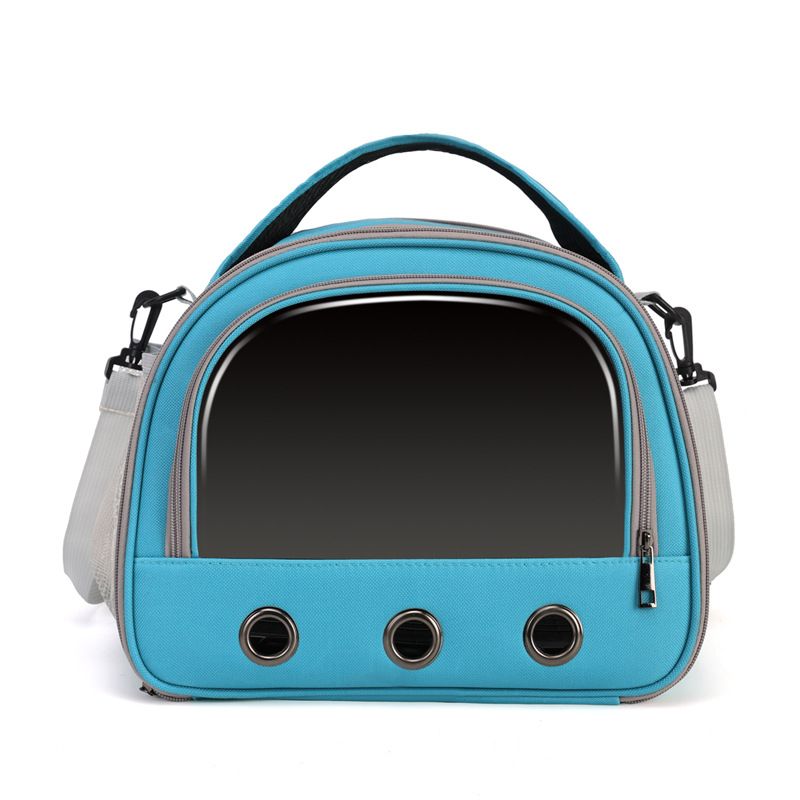 Fugleveske bærbar sammenleggbar papegøye reiseveske hamster due reiseveske håndholdt enkelt skulder liten kjæledyr reiseveske_voghion.com