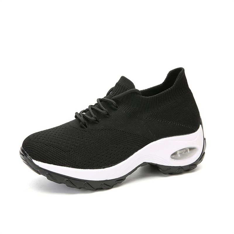 New 2025 Fashion Sneakers Women's Mesh Breathable Non-Slip Wear-Resistant Air Cushion Running Shoes 35-42_voghion.com