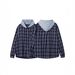 Men's Hooded Checkered Shirt Jacket – Casual Oversized Plaid Long Sleeve Shirt (S-XL, Black & White, Machine Washable)"_voghion.com