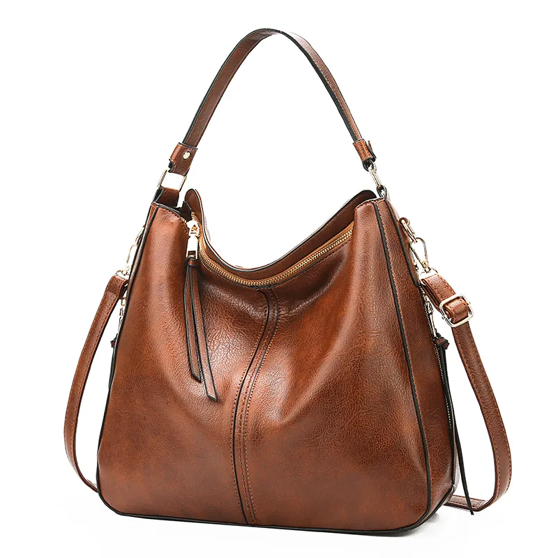 DIDABEAR Hobo Bag Leather Women Hands Female Leisure Shoulder Bags Fashion Purses Vintage Bolsas Large Capacity Tote_voghion.com