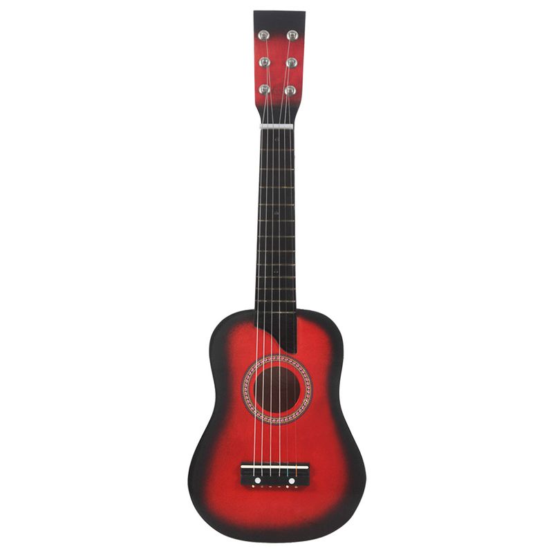 Fabbrica diretta da 25 pollici piccola chitarra colore tiglio per principianti chitarra giocattolo brasiliana a sei corde piccola chitarra strumento musicale_voghion.com