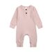 Kids Tales Soft Cotton Baby Bodysuit Long Sleeve Romper For Boys & Girls (1-3 Years, Unisex Neutral Colors Snap Closure, Comfortable Playwear_voghion.com