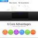PHONEPACE Wireless Bluetooth Sound Bar System Super Power Speaker Surround Stereo Home Theater TV Projector_voghion.com