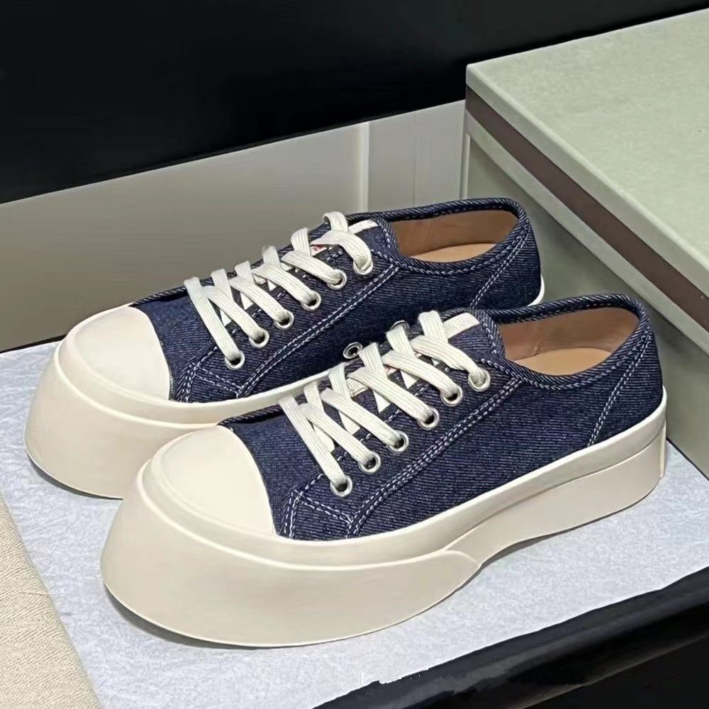 High Version 2025 Zhao Lusi Same Style Mary Jane Thick Soled French Leather Lace Up Big Toe Doll Shoes Single Shoe For_voghion.com