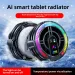 Grande dispositivo di raffreddamento per tablet iPad, ventola di raffreddamento con controllo intelligente della temperatura tramite intelligenza artificiale, 4 livelli RGB regolabili, magnetico e rimovibile_voghion.com