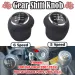 For Fiat Grande Punto ea 2007 2008 2009 2010 2011 2012 New 5 Speed Manual Car Shifter Boot Gear Shift Knob Head Lever_voghion.com