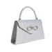 Damentaschen Abendtasche Damenkette Messenger Bag Silber Schultertasche Advanced Bow Handtasche_voghion.com