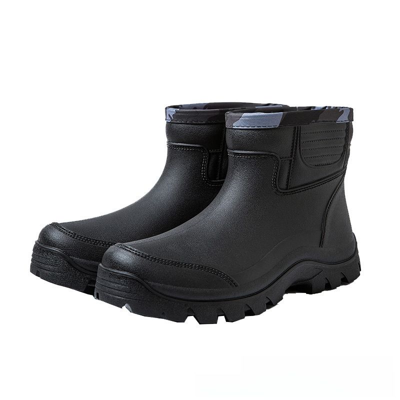 Bottes de pluie basses et élégantes pour hommes_voghion.com