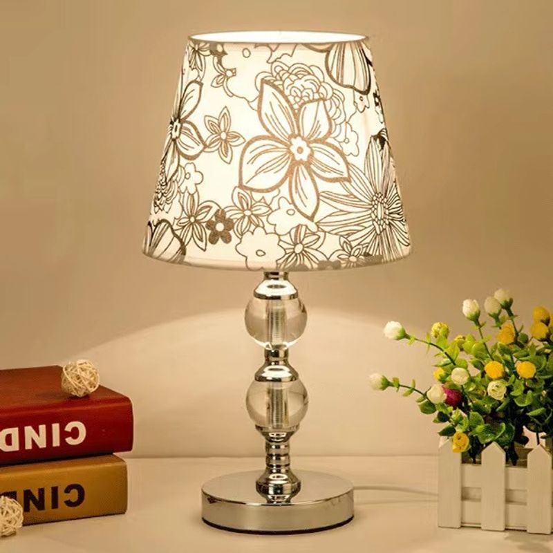 Dnevni boravak, spavaća soba, noćna lampa, kristalna stolna lampa, europski ukras, daljinsko upravljanje, LED tkanina, hotel,_voghion.com