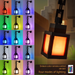Minecraft Glowing Lantern Night Rechargeable Game Torch Children's Bedroom Atmosphere Light Model Ornament Lamp_voghion.com