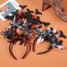 Cerchietto per capelli di Halloween a forma di pipistrello e ragno per donne e uomini - Accessori per capelli in stile gotico per feste di "dolcetto o scherzetto", cosplay e costumi._voghion.com