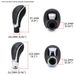 Automatic Transmission Car Gear Shift Shifter Lever Knob For GM/Buick Regal/Insignia/Vauxhall Insignia PU Leather_voghion.com