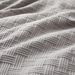 Gray Waffle Yarn Dyed Quilt Cover Home Textile Bedding Three Piece Set_voghion.com