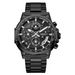 Men's Luxury Large Dial Watch With Waterproof & Luminous Features, Multifunctional Quartz Chronograph For Business & Casual Wear Quartz Watch_voghion.com
