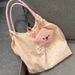 New Cute Floral Single Shoulder Canvas For Students, Women's Large Capacity Tote Bag, Commuter Bag_voghion.com