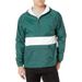 Custom Half Zipper Pullover Solid Color Pocked Mens Jacket Windbreaker_voghion.com