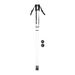 One Section Multi-Functional Ultra-Light Aluminum Alloy Double Board Snow Ski Stick Couple Model_voghion.com