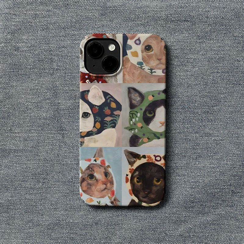 【 Raccolto da 1092 persone 】 Cat Six Palace Grid 16 15/14 Film 13Pro Hard 12 11 Custodia per telefono XR Personality 78_voghion.com