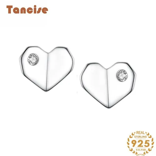 Tancise Sier Zircon Drop Earrings For Women Wedding Party Gifts_voghion.com