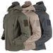 Tactical Jacket Men Outwear Soft Shell Jackets Techwear Windproof Waterproof Breathable Fleece Thermal Hiking Hunt Hooded Coats_voghion.com
