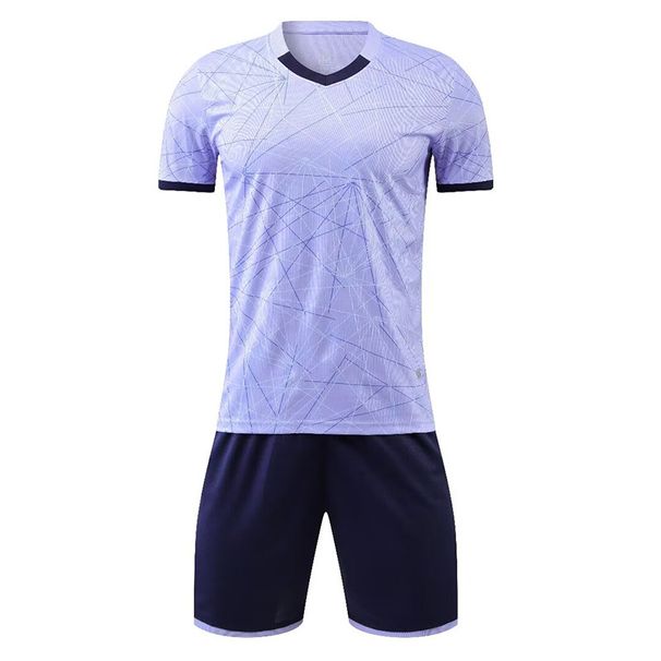 Men's Clothing Team Uniforms Student Sports Short-sleeved Jerseys DIY Font Size New Football Uniforms Suits Boys And Children_voghion.com