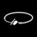 Bracciale Moments con catena a forma di serpente con barra a T e cuore_voghion.com
