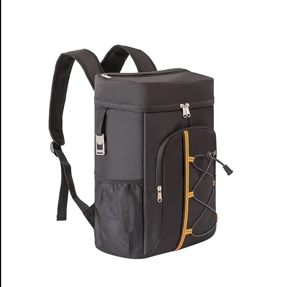 Sacs fonctionnels, sac à dos épais de grande capacité, sac de rangement portable pour pique-nique en plein air, sac de glace en aluminium_voghion.com