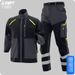 Durable Rip-Resistant Workwear Set For Men - Construction, Mining & Electrical Labor - Breathable Polyester-Cotton Blend_voghion.com