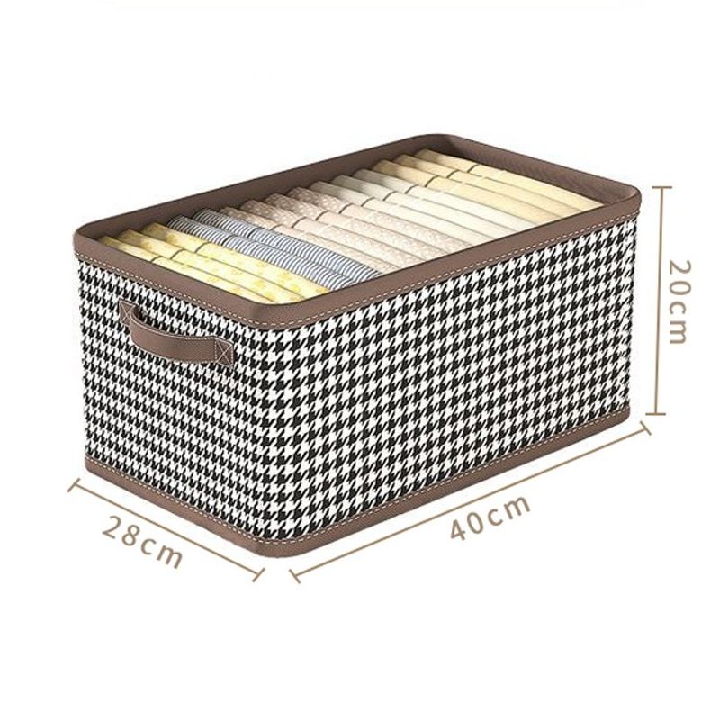 Foldable Clear View Storage Box Set - Space Saving Clothes Organizer (Multi-Purpose Home Storage Solution For Clothing & Accessories)​_voghion.com
