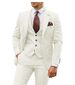 Herren-Business-Casual-Anzug. Dreiteiliger Herren-Hochzeitsbankett-Anzug für den Trauzeugen_voghion.com