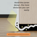 Silent Door Bottom Draft Stopper, Self-Adhesive Soundproof Weather Strip For Windproof Gap Blocker, Draught Excluder_voghion.com