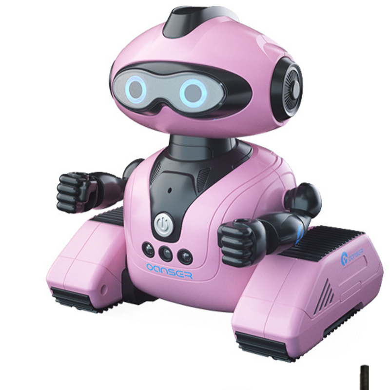 JJRC Children's Educational Science Remote Control Electric Robot Intelligent Interactive Dance Song Programming Girl Toy_voghion.com