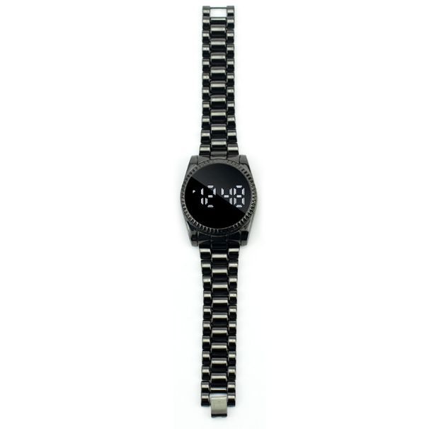 New Fashion For Middle High School Boys And Girls, Steel Band Alloy Bracelet Watch, Children's Sports Electronic Watch_voghion.com