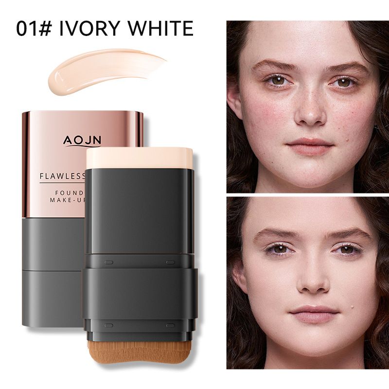 Gesichtsgrundierung Flawless Eraser Foundation Stick Wasserfester, lang anhaltender Concealer Aufhellende Grundierung_voghion.com