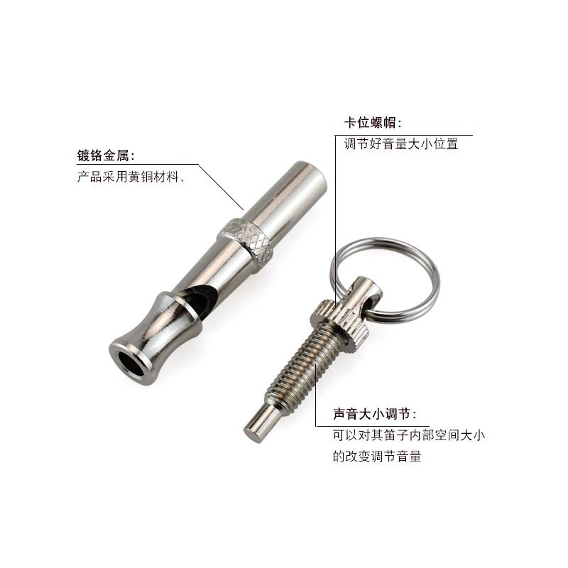 Sifflet de dressage pour chien, réglable, haute fréquence, pour dresseur de pigeons, pour chevaux aux cheveux dorés, pour rappel de chien_voghion.com