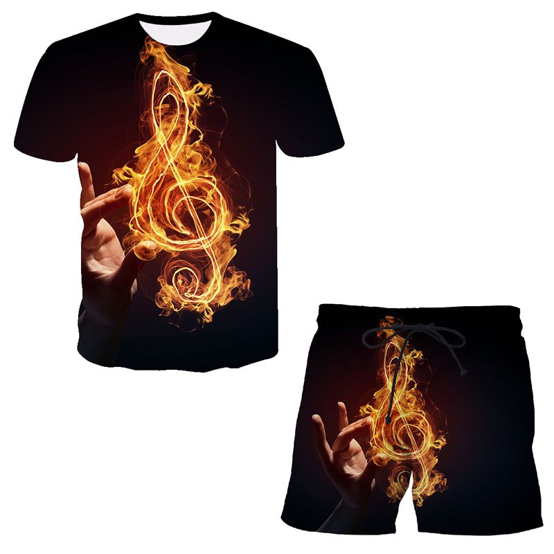 Gli ultimi pantaloncini da spiaggia da uomo e da donna stampati in 3D T-shirt Quick Dry Surf Swimming_voghion.com