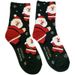 Lillian Cross-Border Festliche Wadenlange Schneemann-Weihnachtsbaum-Socken für Herbst und Winter_voghion.com
