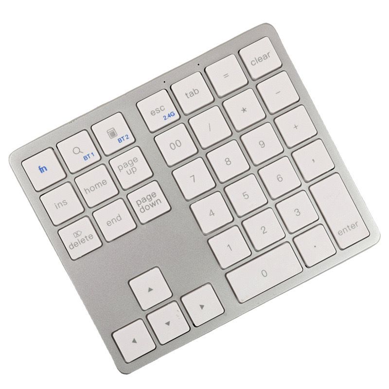 New K35 Wireless Bluetooth Dual-mode Numeric Keyboard 35-key Charging Mini Keyboard Universal Bluetooth Keyboard_voghion.com