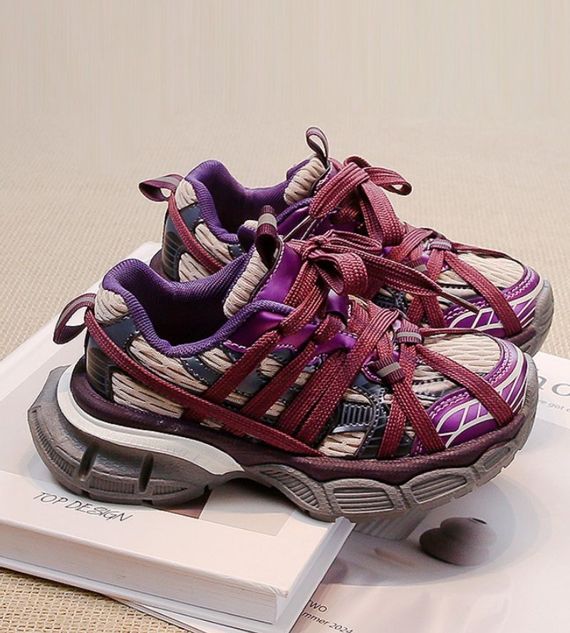 [CloudStep] Kids' Sneakers - Lightweight Chunky Dad Shoes | 2025 Trendy Unisex Sport Shoes_voghion.com