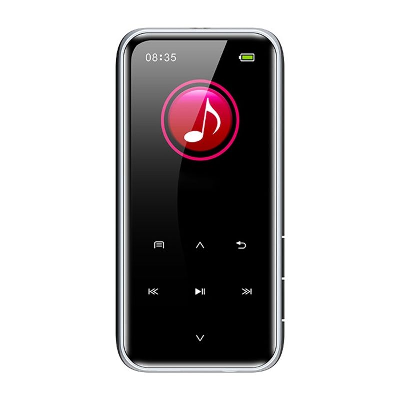 M22 Portable Bluetooth Touch Screen MP3 Player Recorder E-Book, Memory Capacity: 32GB(Black)_voghion.com